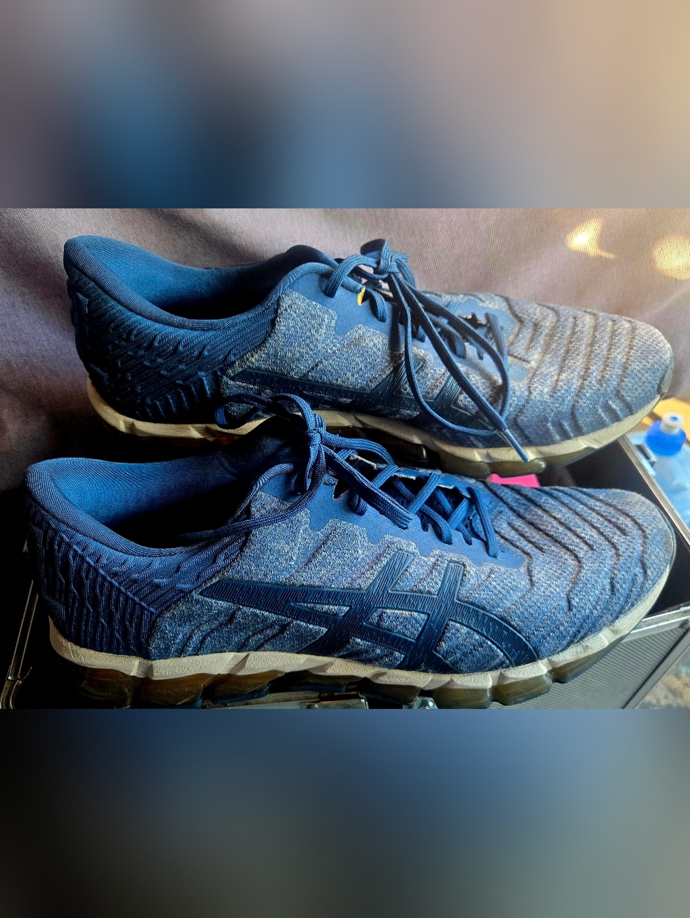 ASICS Gel Quantum 360 5 Mako Blue Mens sz 11 model # 1021A186-400 NWT (no box).